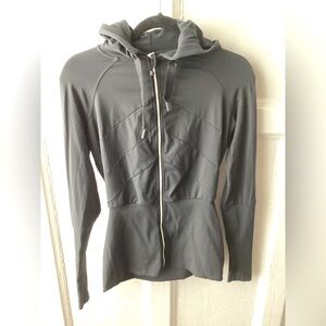 Lululemon Athletica Lift Your Spirits Black Zip-Up Jacket